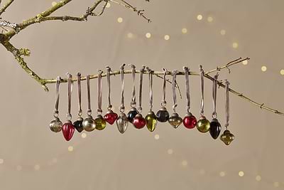 Adisa Bauble Jar - Mixed Colours (Set of 16)