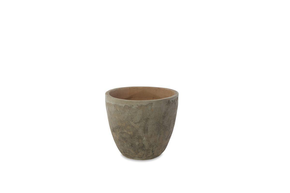 Affiti Clay Planter - Medium-VASES & PLANTERS-Nkuku