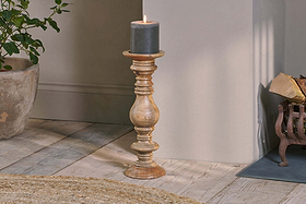 Akello Candle Stick-CANDLES HOLDERS & LANTERNS-Nkuku