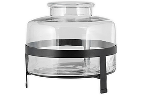 Akoro Recycled Glass Vase - Clear