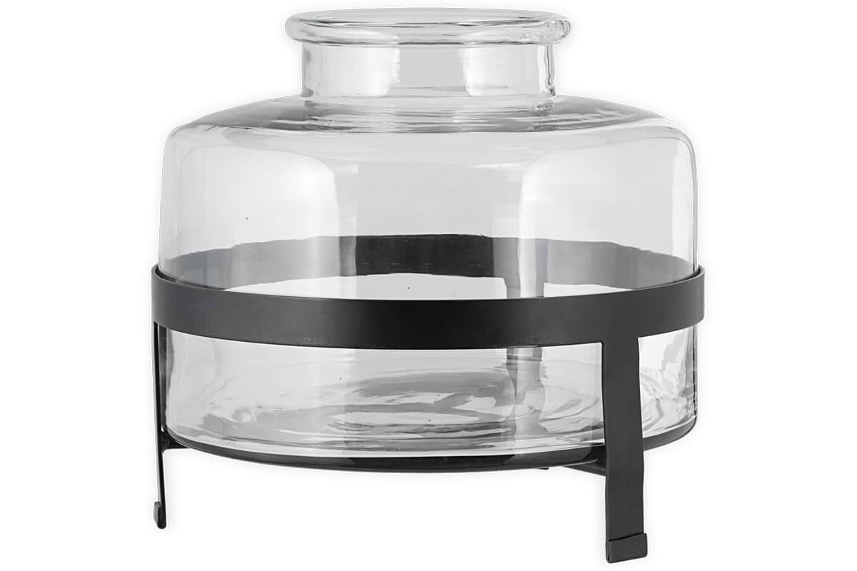 Akoro Recycled Glass Vase - Clear