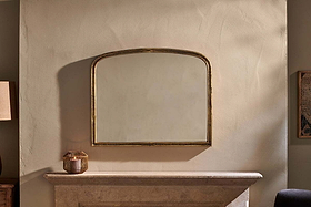 Almora Arched Mirror - Small-MIRRORS-Nkuku