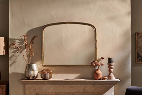 Almora Arched Mirror - Small-MIRRORS-Nkuku
