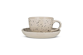 Ama Cup & Saucer - Splatter