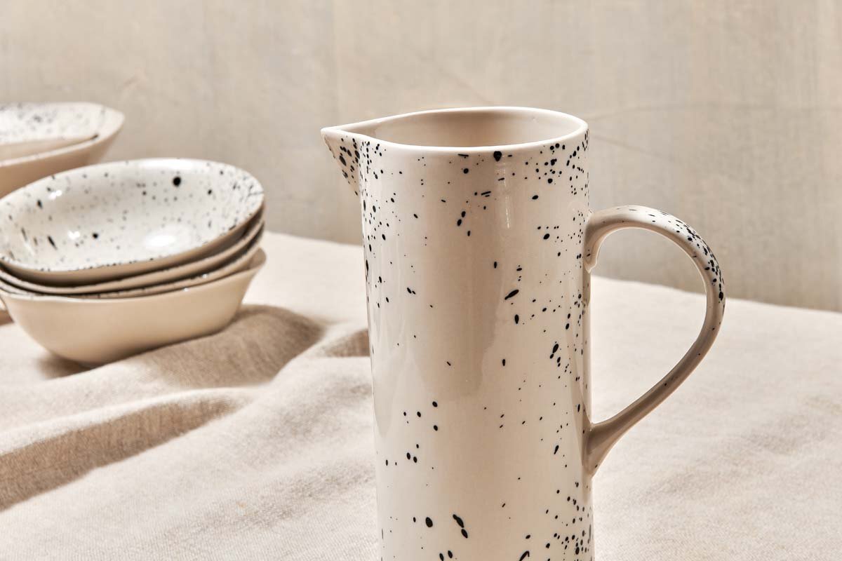 Ama Splatter Jug-SERVEWARE-Nkuku