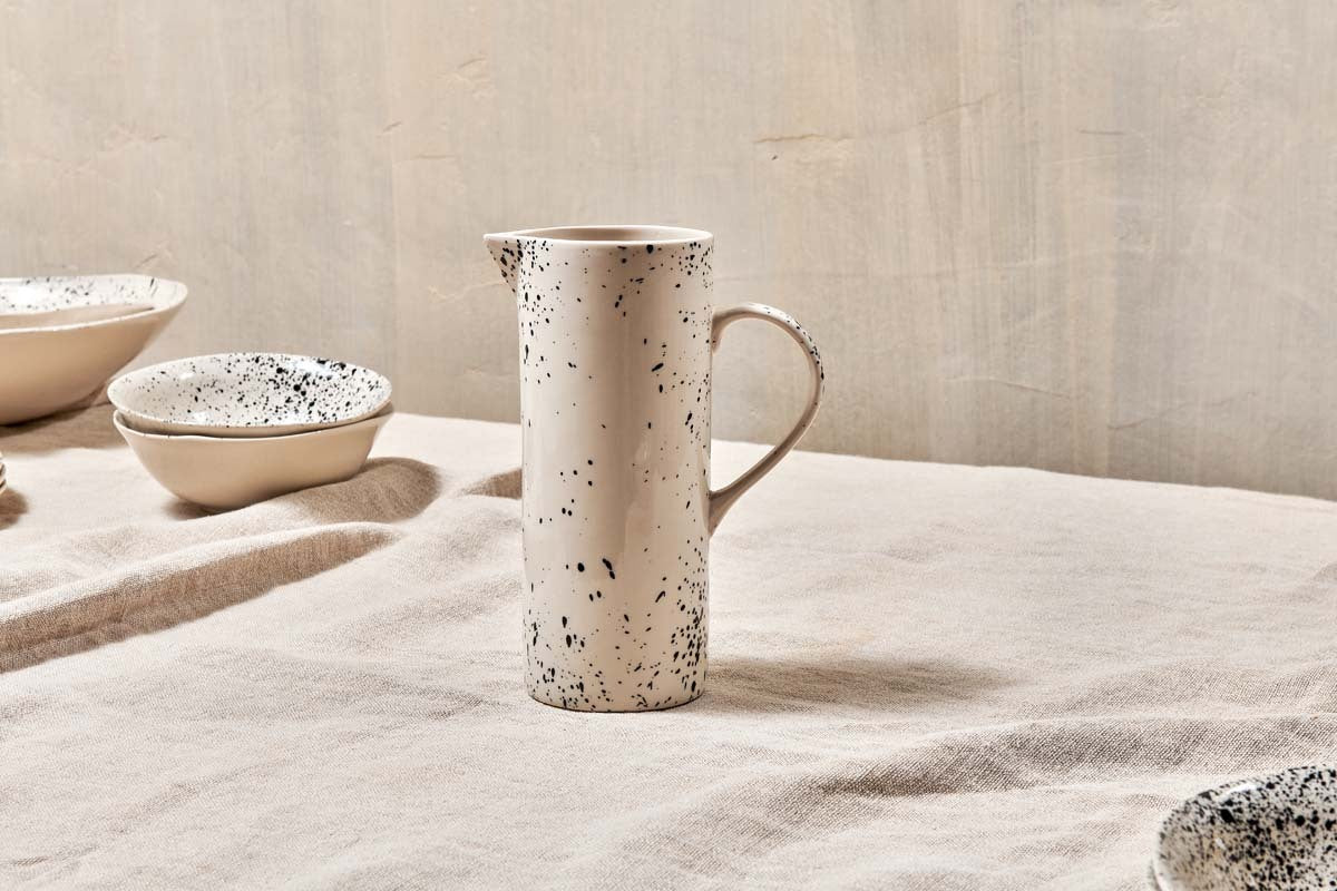 Ama Splatter Jug-SERVEWARE-Nkuku