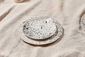 Ama Splatter Plate-TABLEWARE-Nkuku