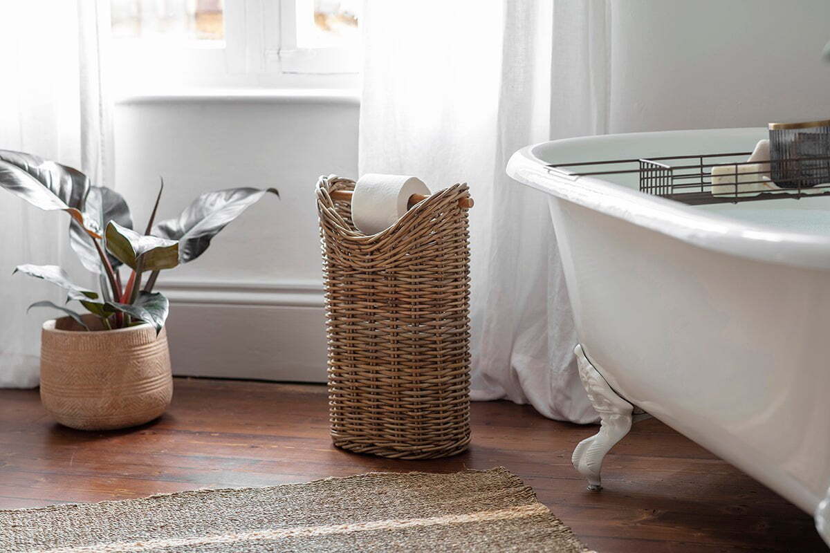 Amandi Toilet Roll Holder-BATHROOM-Nkuku