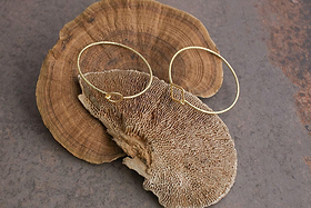 Amini Gold Bangle-GIFTING-Nkuku