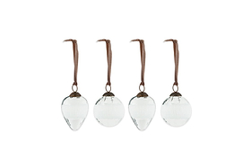 Anara Etched Bauble - (Set of 4)