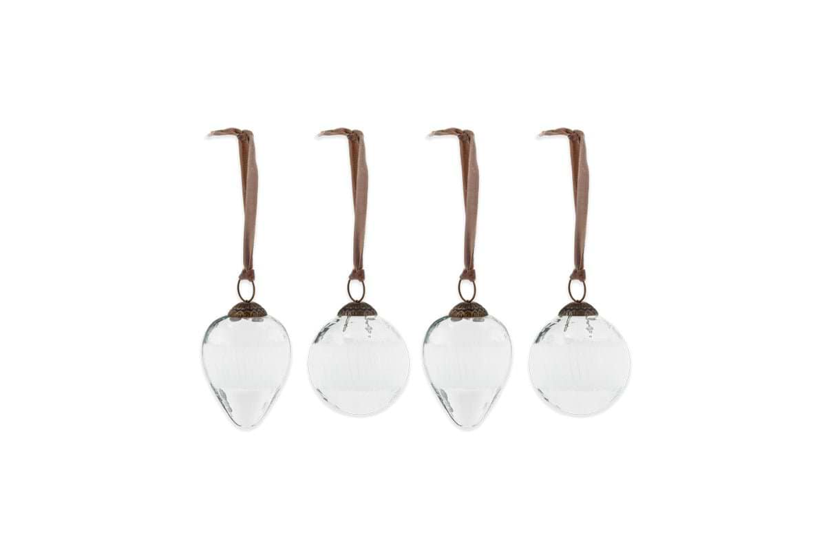 Anara Etched Bauble - (Set of 4)