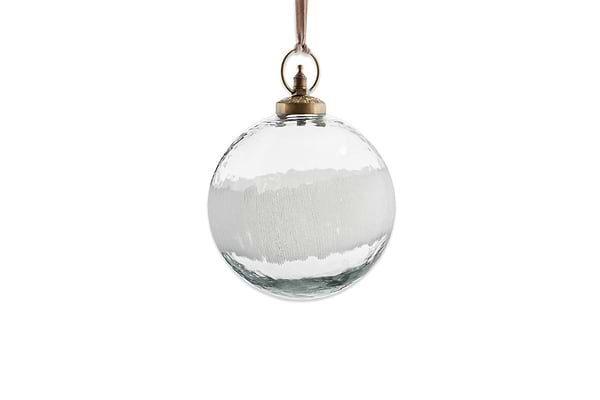 Anara Etched Giant Bauble-CHRISTMAS DECORATIONS-Nkuku
