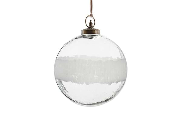Anara Etched Giant Bauble-CHRISTMAS DECORATIONS-Nkuku