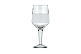 Anara Etched Wine Glass - Clear - (Set of 4) - Large
