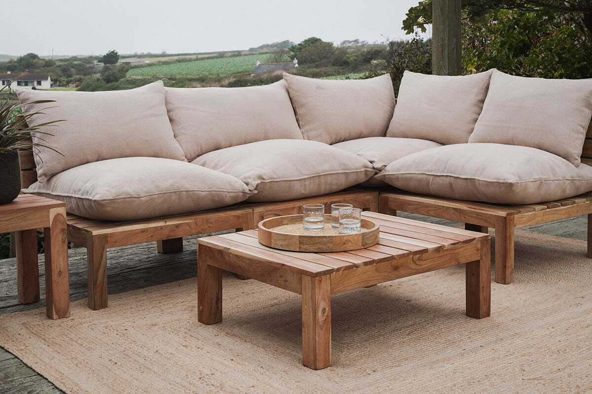 Anbarasi Acacia Coffee Table - Natural-GARDEN-Nkuku