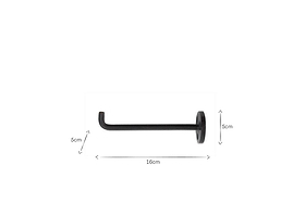 Aniko Iron Hook - (Set of 2)-STORAGE-Nkuku