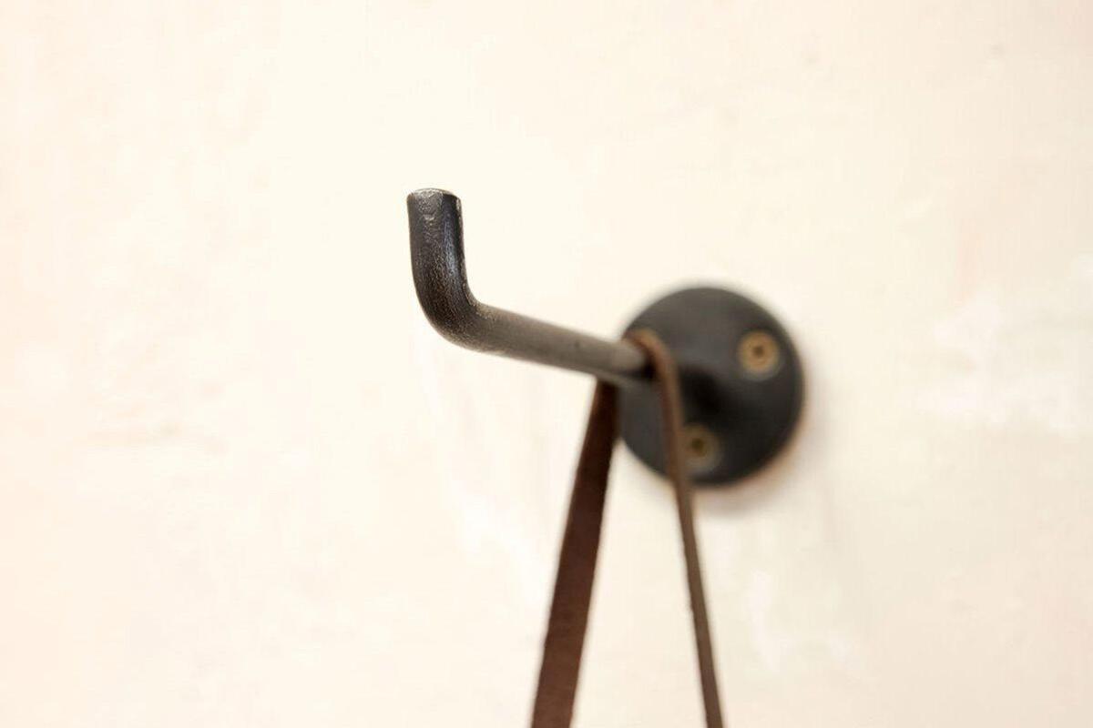 Aniko Iron Hook - (Set of 2)-STORAGE-Nkuku