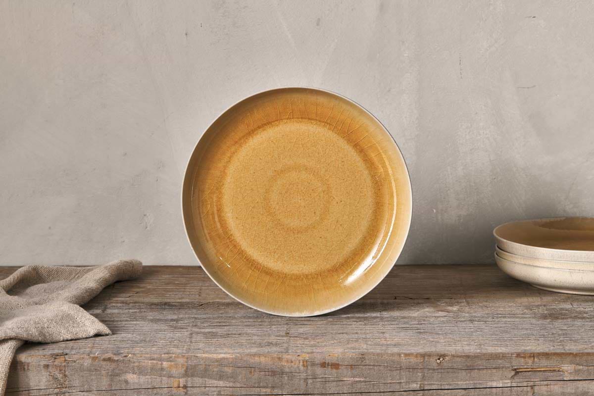 Arici Side Plate - Sand-TABLEWARE-Nkuku