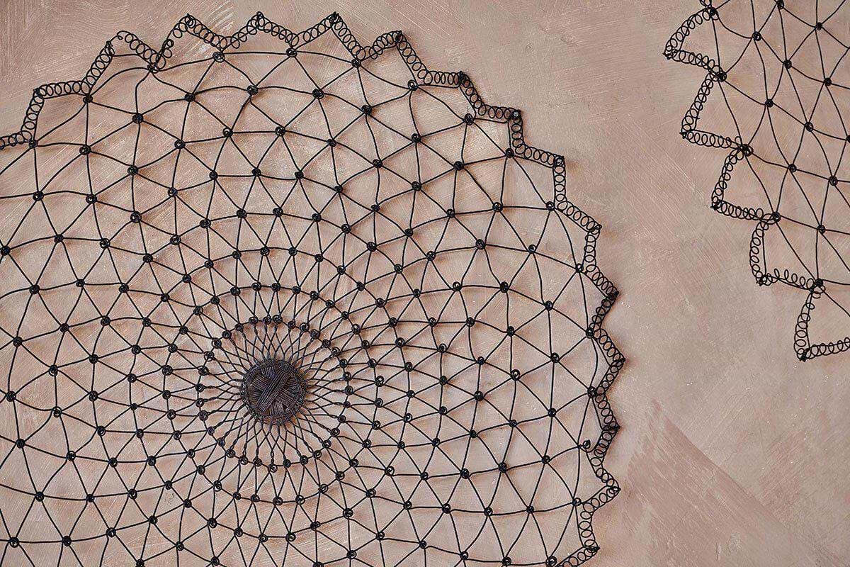 Arna Wire Wall Art-DECORATIVE ACCESSORIES-Nkuku