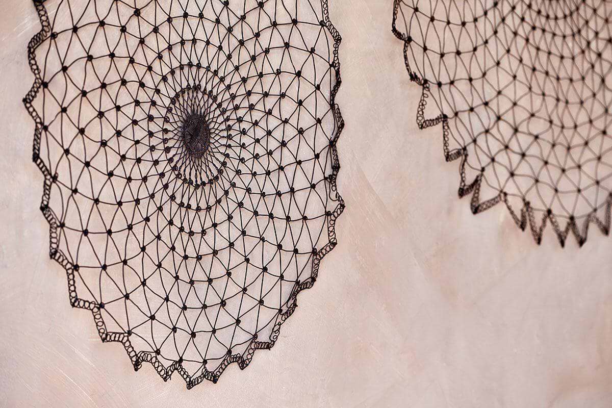 Arna Wire Wall Art-DECORATIVE ACCESSORIES-Nkuku