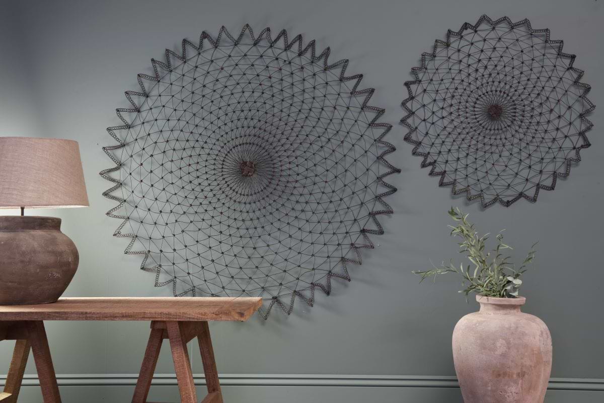 Arna Wire Wall Art-DECORATIVE ACCESSORIES-Nkuku