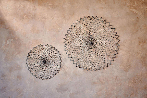 Arna Wire Wall Art-DECORATIVE ACCESSORIES-Nkuku