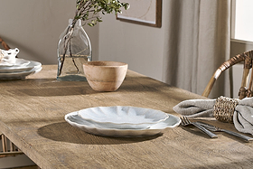 Aruvi Side Plate - Cream