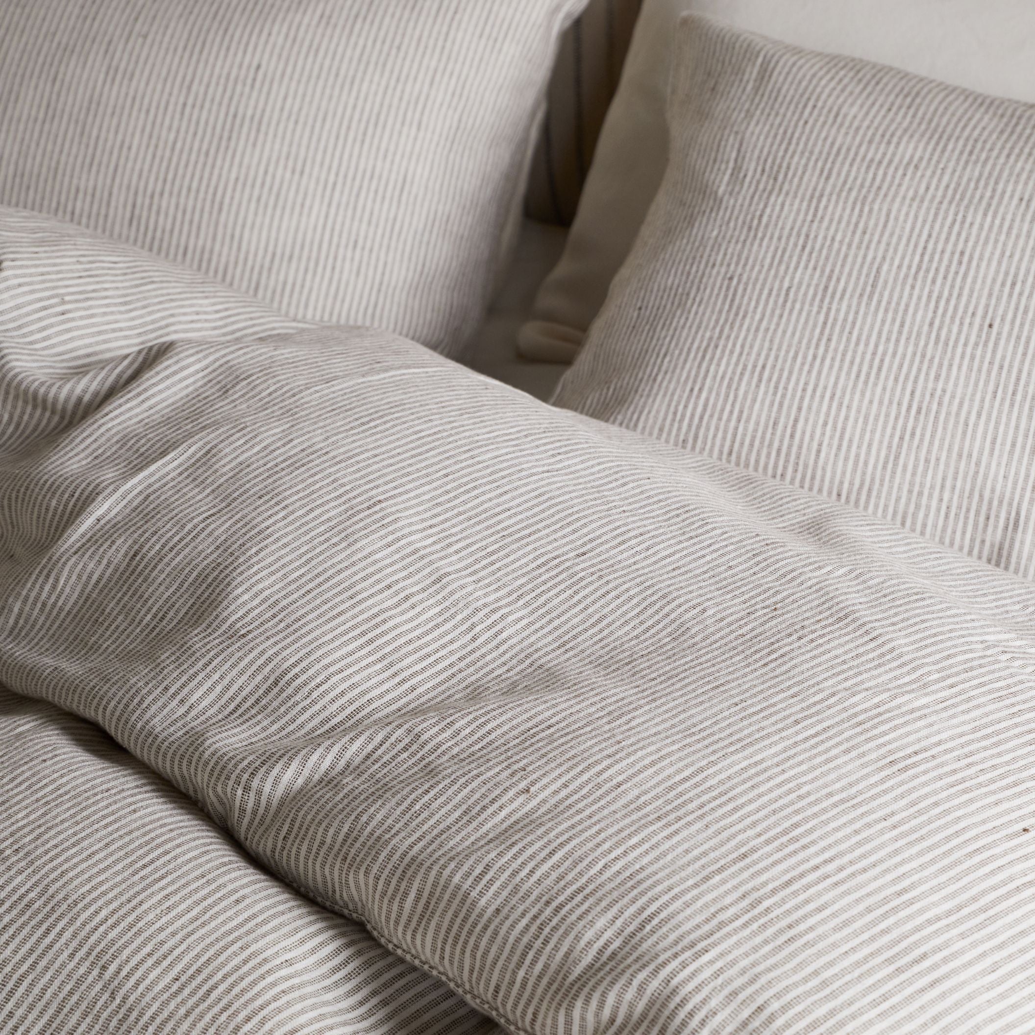 Borba Hemp & Cotton Duvet Cover - Espresso-nkuku – Nkuku