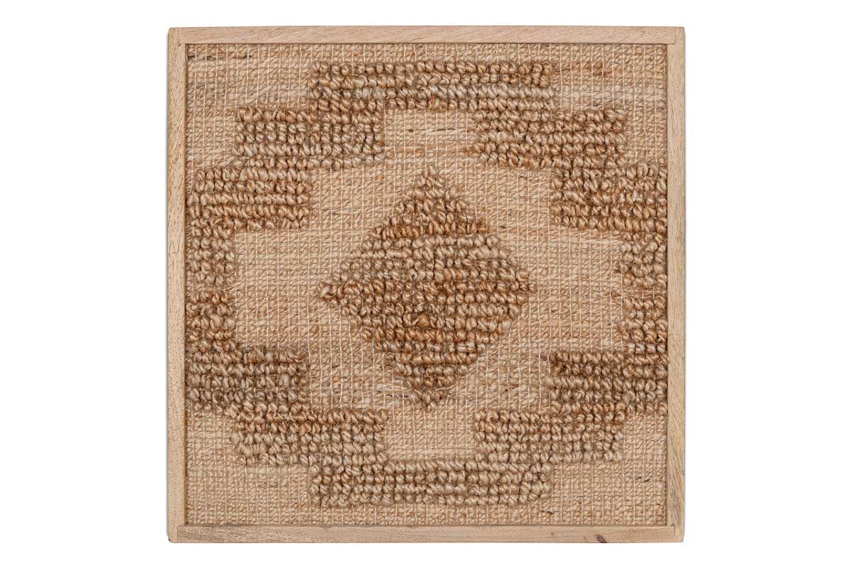Bawal Hemp & Jute Wall Art - Natural