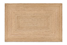 Braided Hemp Rug - Natural - Extra Large