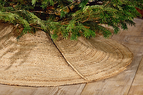 Buno Tree Skirt - Natural-CHRISTMAS DECORATIONS-Nkuku