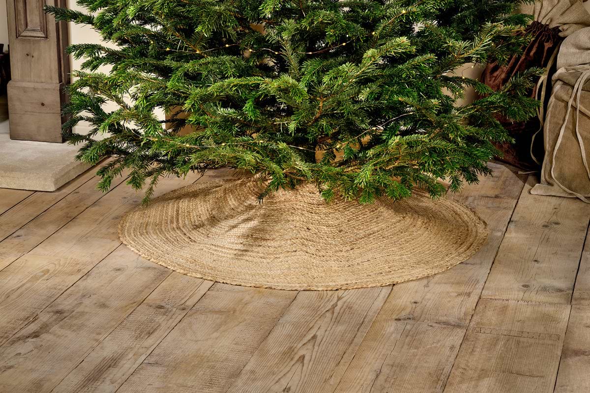 Buno Tree Skirt - Natural-CHRISTMAS DECORATIONS-Nkuku