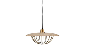 Chakai Wood & Metal Pendant - Large