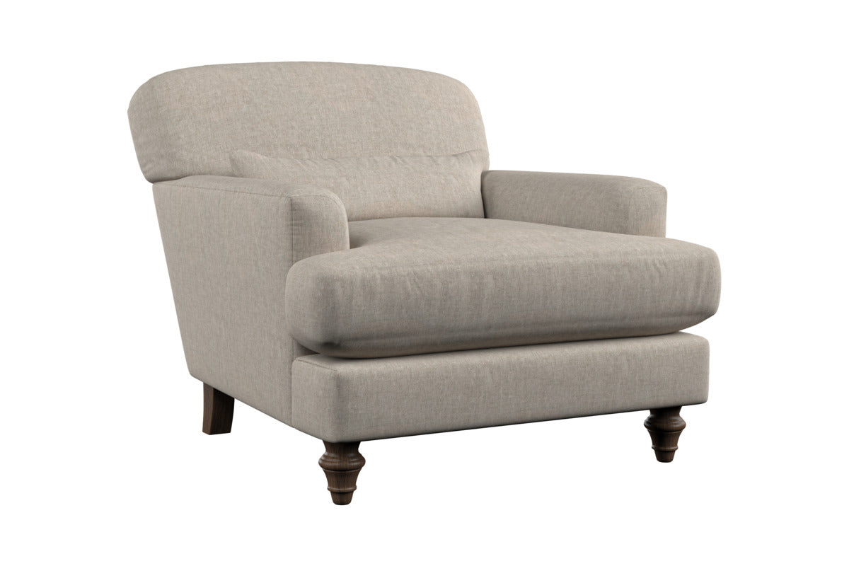 Deni Armchair - Brera Linen Natural