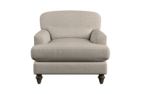 Deni Armchair - Brera Linen Natural