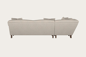 Deni Grand Left Hand Corner Sofa - Brera Linen Natural