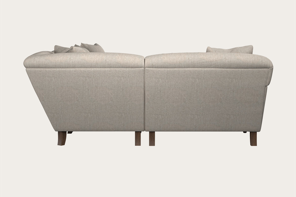 Deni Grand Left Hand Corner Sofa - Brera Linen Natural