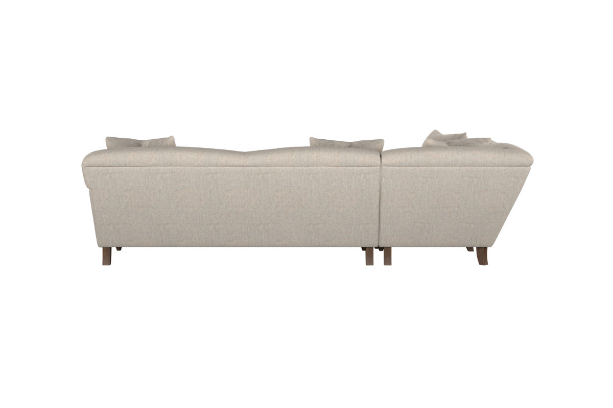 Deni Grand Left Hand Corner Sofa - Brera Linen Natural