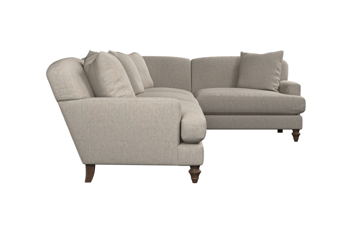 Deni Grand Right Hand Corner Sofa - Brera Linen Natural