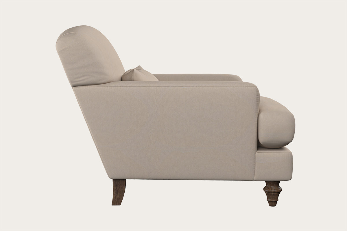 Deni Armchair - Recycled Cotton Natural