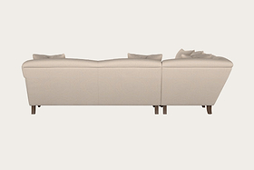 Deni Grand Corner Sofa - Recycled Cotton Natural-MAKE TO ORDER-Nkuku