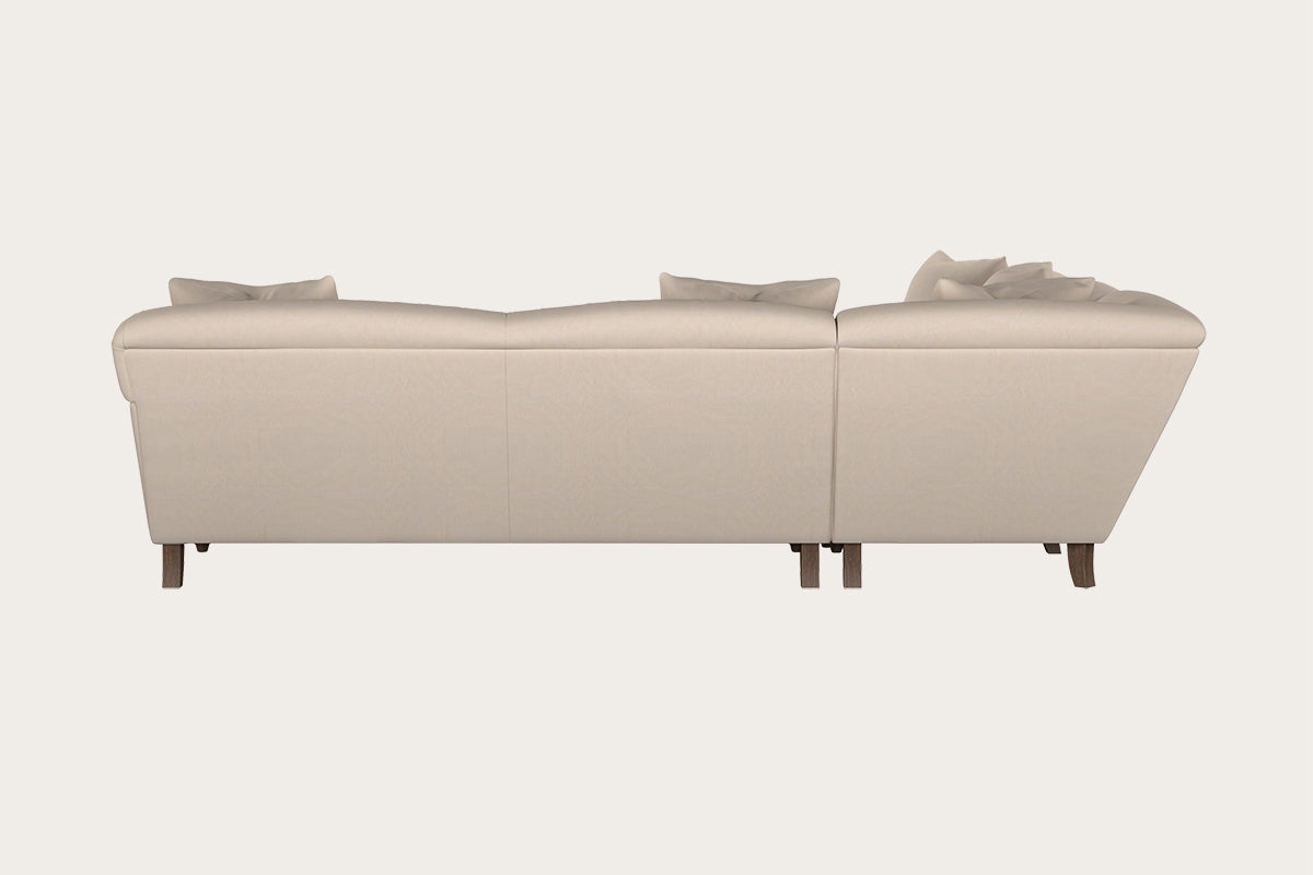 Deni Grand Corner Sofa - Recycled Cotton Natural
