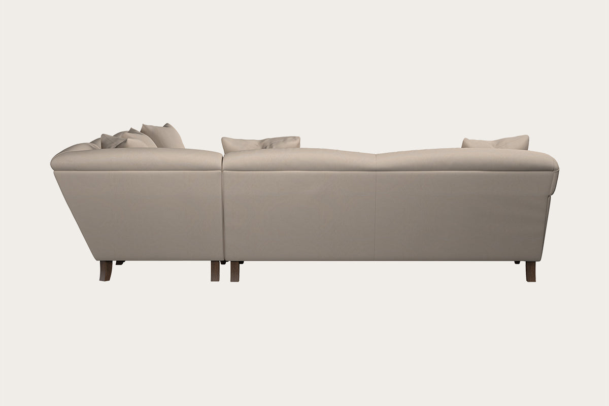 Deni Grand Corner Sofa - Recycled Cotton Natural