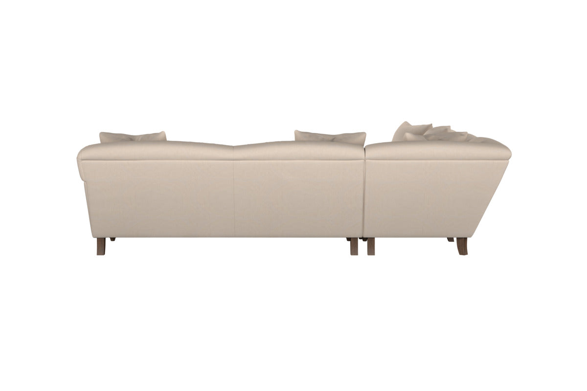 Deni Large Corner Sofa - Brera Linen Granite-MAKE TO ORDER-Nkuku