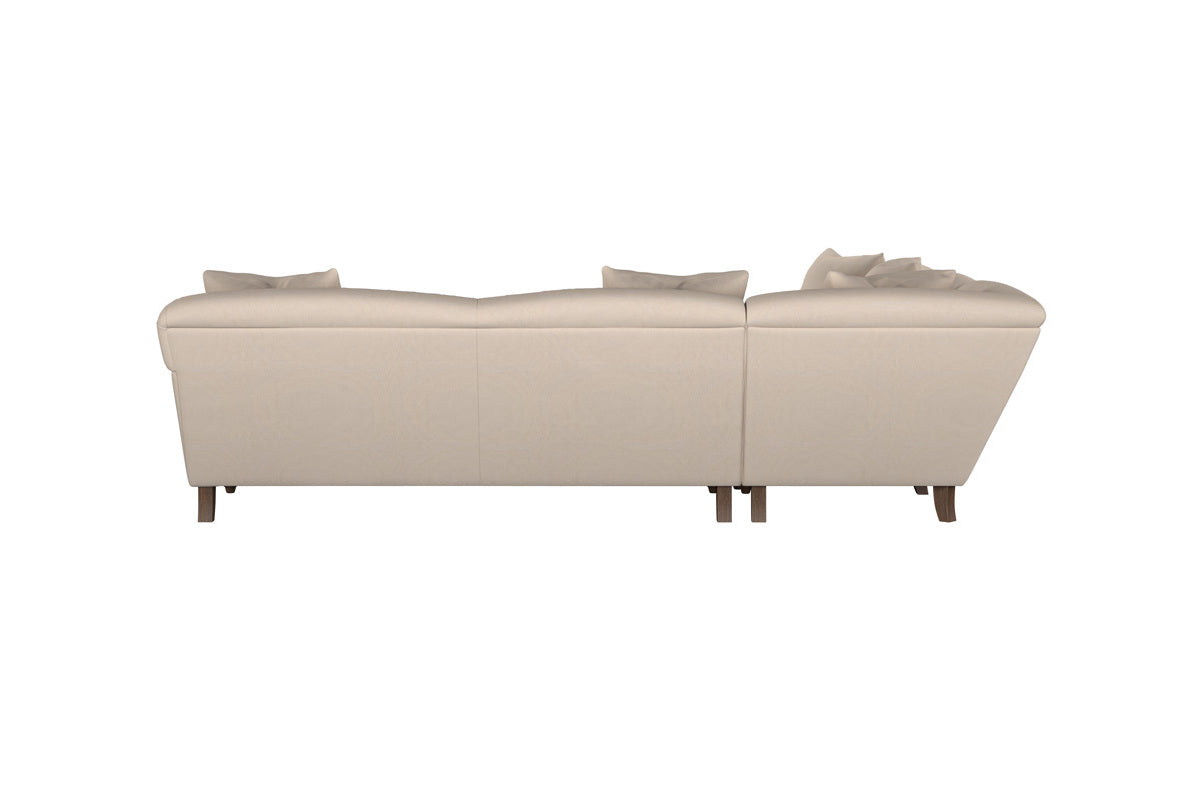 Deni Large Corner Sofa - Brera Linen Granite-MAKE TO ORDER-Nkuku