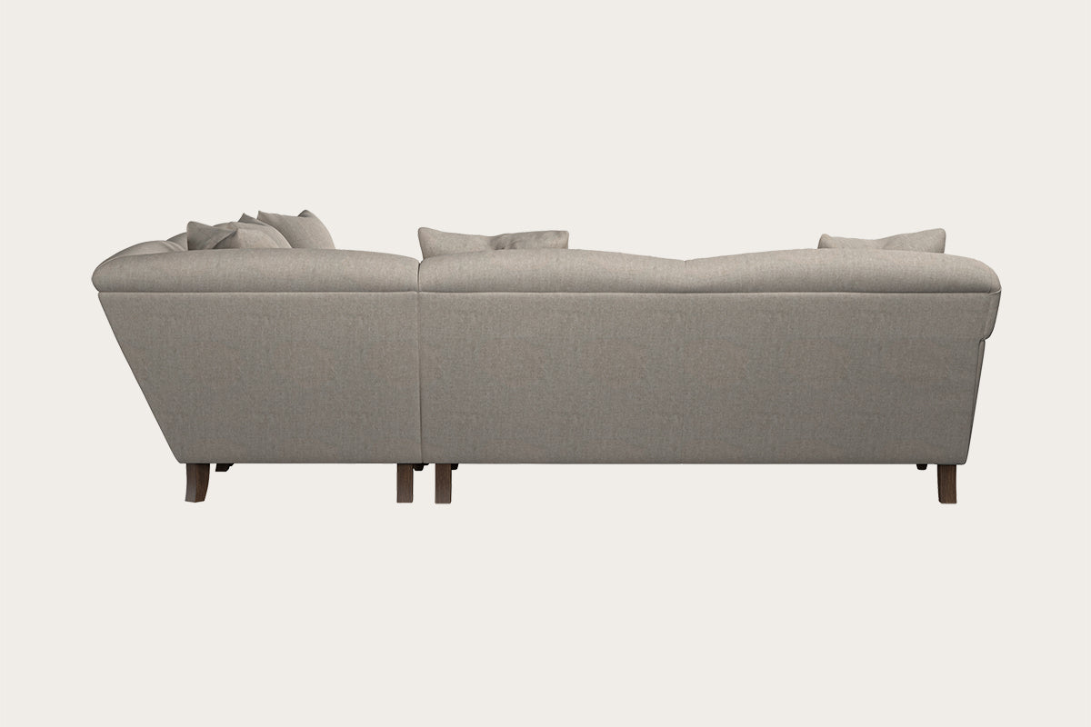 Deni Large Corner Sofa - Brera Linen Natural
