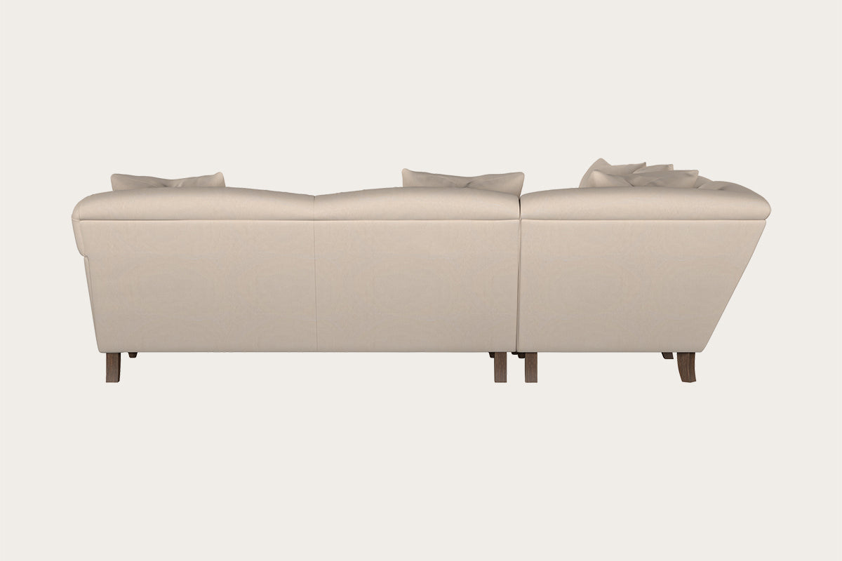 Deni Large Corner Sofa - Recycled Cotton Natural