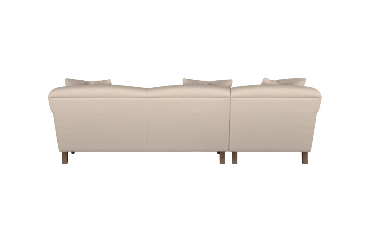 Deni Large Footstool - Brera Linen Espresso