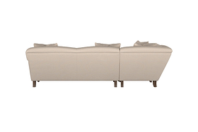 Deni Large Right Hand Corner Sofa - Recycled Cotton Natural