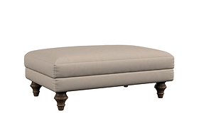 Deni Large Footstool - Brera Linen Sage
